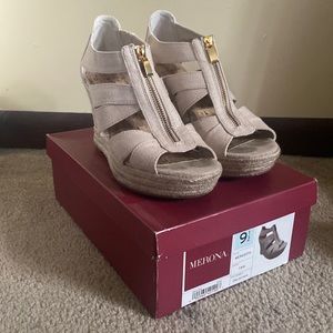 Merona wedge heels